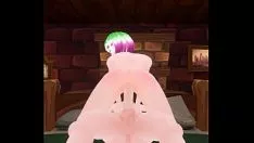 Jouer Hishi mochi séduit un gros sashay et le subit d'un seul coup