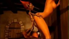 再生 クワッドプリンセスセックス3D