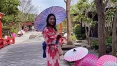 Reproduzir Rio Sakura onsen da capital japonesa [viagem nachi]