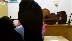 Redare Doamna instructor și picioarele ei de nailon 6