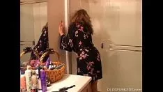 تشغيل كبير الثدي تقيح غير المهنية يحصل الرطب
