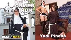 تشغيل Spangbros - العالم الحقيقي الدنس الراهبة السابقة yudi lanishda لديها لغز يريد